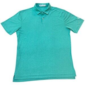 Peter Millar Teal Featherweight Polo